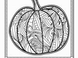 Free Printable Full Size Halloween Coloring Pages Pumpkin Coloring Page for Grown Ups Instant Download