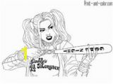 Free Printable Harley Quinn Coloring Pages Harley Quinn Coloring Pages