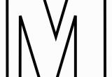 Free Printable Letter M Coloring Pages Traditional Free Alphabet Coloring Pages