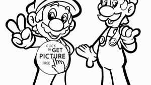 Free Printable Mario and Luigi Coloring Pages Mario and Luigi Coloring Pages for Kids Printable Free