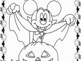 Free Printable Mickey Mouse Halloween Coloring Pages November 2013