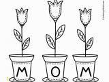 Free Printable Mothers Day Coloring Pages Mother S Day Flowers Coloring Pages for Kids Printable Free
