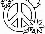 Free Printable Peace Sign Coloring Pages Simple and attractive Free Printable Peace Sign Coloring