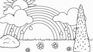 Free Printable Spring Coloring Pages for toddlers Free Printable Rainbow Coloring Pages for Kids