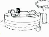 Free Printable Swimming Pool Coloring Pages the Best Free Pool Coloring Page Images Download From 207