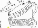 Free Printable Tea Cup Coloring Pages 126 Best Color Art therapy Food and Drinks Images On Pinterest
