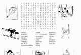 Free Printable Winter Olympics Coloring Pages Winter Olympic Sports Printable Word Search Printables for