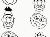 Free Sesame Street Coloring Pages to Print Sesame Street Face Coloring Pages Coloring Home
