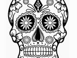 Free Sugar Skull Coloring Pages Coloring Book Printable Sugar Skull Coloring Pages