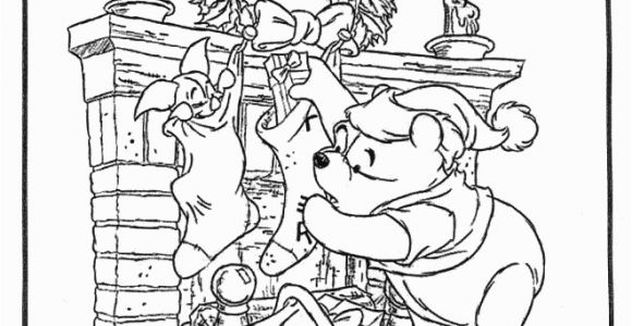 Free Winnie the Pooh Coloring Pages to Print Christmas Coloring Pages for Adults