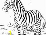 Free Zebra Coloring Pages to Print Simple Giraffe Outline