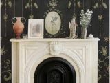 French Country Wall Murals Chinoiserie Panel Wallpaper Mural Mirto Coal