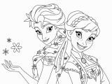 Frozen Fever Elsa and Anna Coloring Pages Anna and Elsa In Frozen Fever Coloring Page