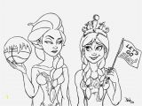 Frozen Fever Elsa and Anna Coloring Pages Mewarnai Frozen Fever