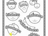 Fruit Of the Spirit Goodness Coloring Page Fruit Of the Spirit Printables Christian Preschool