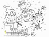 Funny Christmas Coloring Pages New 2017 Year Christmas Greeting Card Cute Funny Santa In