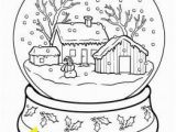 Funny Christmas Coloring Pages Printable Christmas Snow Globe Coloring Pages for Kids
