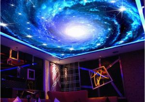 Galaxy Mural Diy Nach 3d Foto Tapete Galaxy Sterne Decke Fresko Wand Kunst Malerei