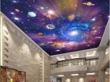 Galaxy Wall Mural Diy 3d Galaxy Stars Universe Wallpaper for Ceiling or Wall