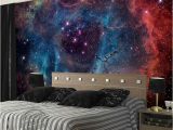 Galaxy Wall Mural Diy Lindo Galáxia Papel De Parede Nebulosa Foto Papel De Parede