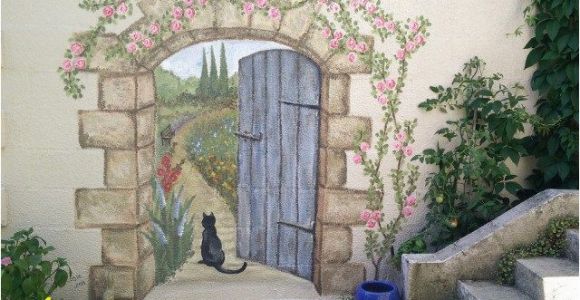 Garden Wall Mural Ideas Secret Garden Mural