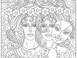 Gemini Coloring Pages Gemini Coloring Page Zodiac Coloring Pages for Adults