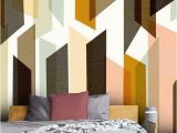 Geometric Wall Murals Uk Sequence Make A Small Room Look Bigger In 2019