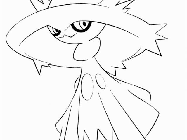 mismagius coloring page ideas pokemon