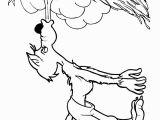 Giant Coloring Murals Three Little Pigs Coloring Page the Big Bad Wolf Blowing the Straw