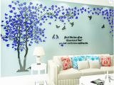 Giant Coloring Wall Murals 3d Tree Wall Stickers Acrylic Wall Sticker Home Decor Diy Decoration Maison Wall Decorations Living Room Mural Wallpapers
