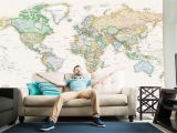 Giant Wall Map Mural 41 World Maps that Deserve A Space On Your Wall