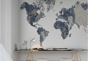Giant Wall Mural Posters Your Own World Battered Wall In 2019 Interior Design