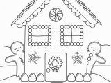 Gingerbread House Coloring Pages to Print 24 Gingerbread House Coloring Pages