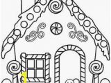 Gingerbread House Coloring Pages to Print Candy Coloring Pages for Gingerbread House