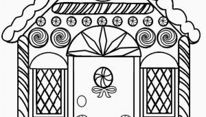 Gingerbread Man House Coloring Pages Printable Gingerbread House Coloring Pages for Kids