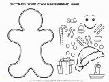 Gingerbread Man Loose In the School Coloring Page Fun Lesson Plan and Gingerbread Man Cutout Template for
