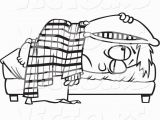 Girl Sleeping In Bed Coloring Page Sleepyhead Clipart 20 Free Cliparts
