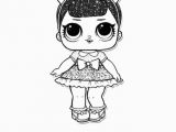 Glitter Series Lol Dolls Coloring Pages Fancy Glitter Lol Surprise Doll Coloring Page