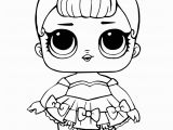 Glitter Series Lol Dolls Coloring Pages Lol Doll Coloring Page Miss Baby Glitter