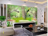 Glow In the Dark Wall Mural forest ácustom Photo Wallpaper 3d Wall Murals Wallpaper forest