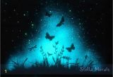 Glowing Murals for Walls Glow In the Dark Star Murals Turn Your Room Into Cosmic