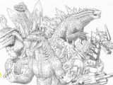 Godzilla King Of the Monsters Coloring Pages 2019 Disegno Da Colorare Godzilla Squadra Godzilla 10