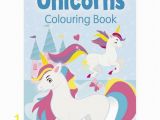 Goods and Services Coloring Pages Unicorns Colouring Book 1 Blue