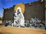 Great Mural Wall Of topeka Jesus Saves by Francisco Enuf Garcia 15th Ave & Fillmore