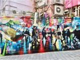 Great Wall Of China Mural the Best Street Art In Hong Kong