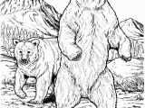 Grizzly Bear Coloring Pages Angry Grizzly Bear Coloring Pages Free & Printable Coloring