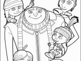 Gru Coloring Page Despicable Me Gru and All the Family Coloring Page More Despicable