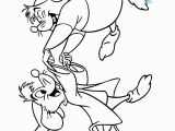 Gus Gus Cinderella Coloring Pages Number 2 Free Clipart 339