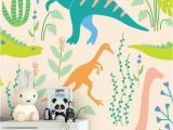 Hand Painted Nursery Wall Murals Dinosaurs In 2019