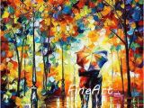 Hand Painted Wall Murals Artist 2019 Hand Painted Oil Wall Art Knife Painting Canvas Landscape Leonid Afremov Artist Canvas Painting Reproduction Modern Art Paintings Home Decor From